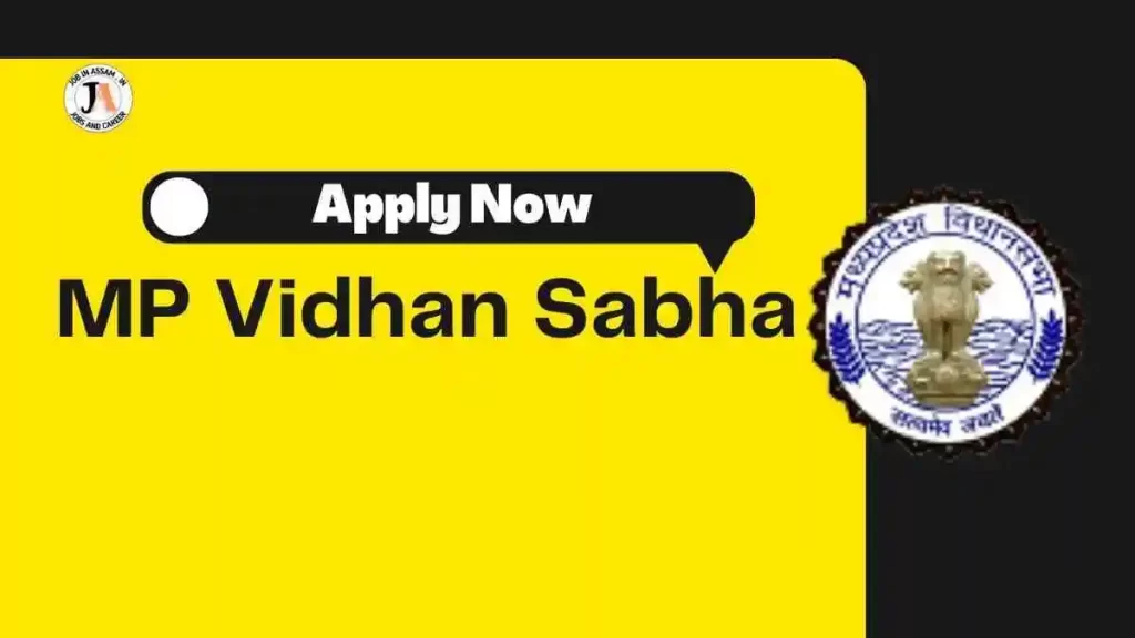MP vidhan Sabha Recruitment