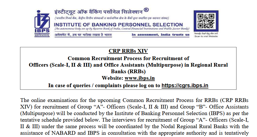 IBPS RRB Recruitment 2025 | Apply Online Now for IBPS RRB 13217 Posts 1 IBPS RRB Recruitment