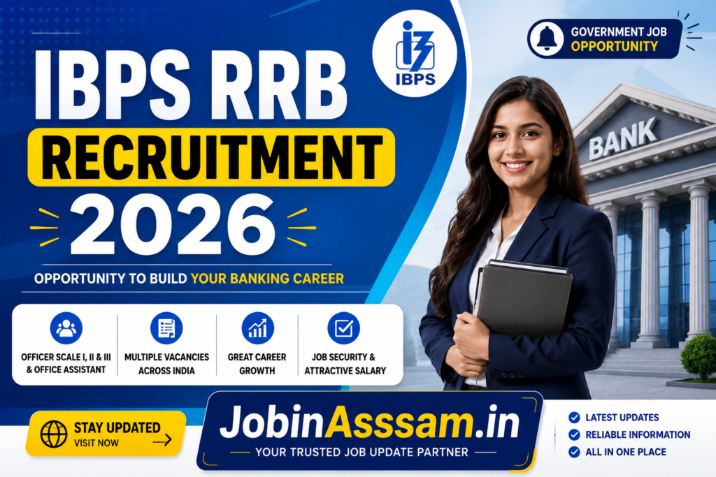 IBPS RRB Recruitment 2026 – Apply Online for 13,706 Officer & Office Assistant Posts 1 IBPS RRB Recruitment