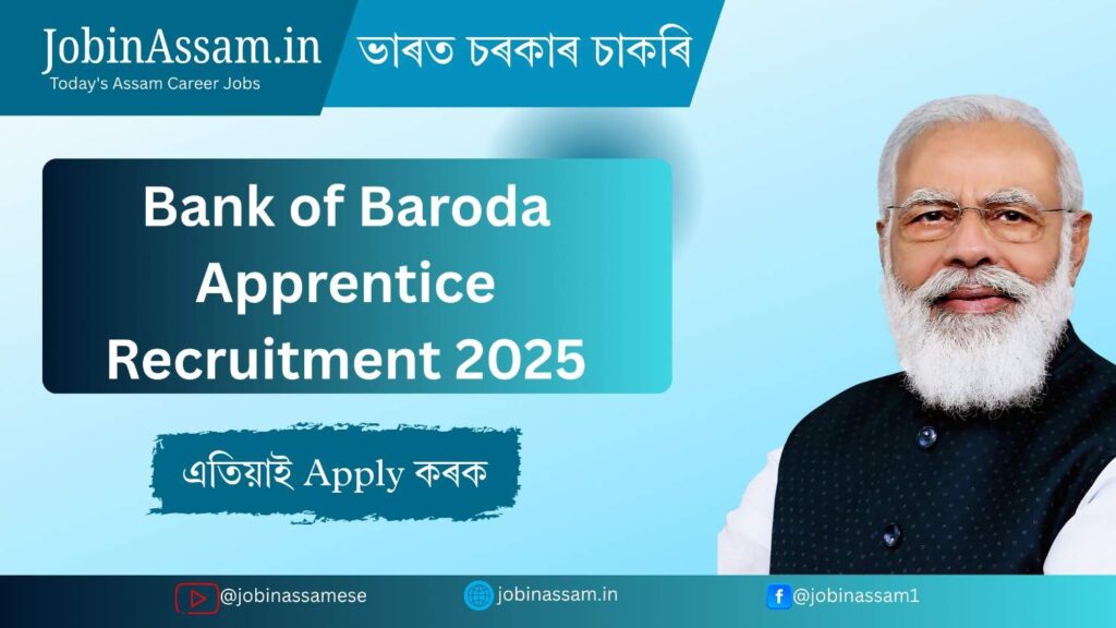 Bank of Baroda Recruitment 2025 – Apply Online for 2700 Apprentice Posts 1 Bank of Baroda Recruitment