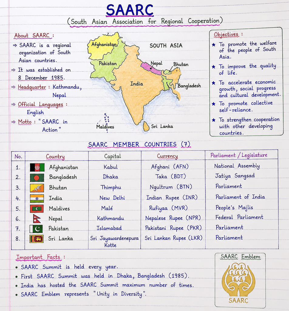 Handwritten Notes for Competitive Exams | Start Your Government Job Preparation with Handwritten Notes 3 Handwritten Notes for Competitive Exams